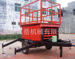 轨道剪叉式升降平台